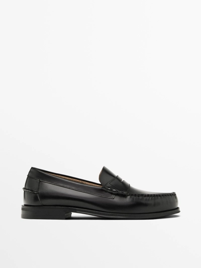 Massimo Dutti Мокасины с лямкой PENNY купить с доставкой.
