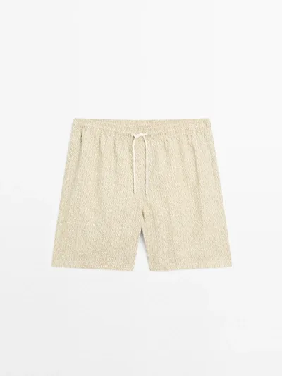Плавки с принтом MASSIMO DUTTI