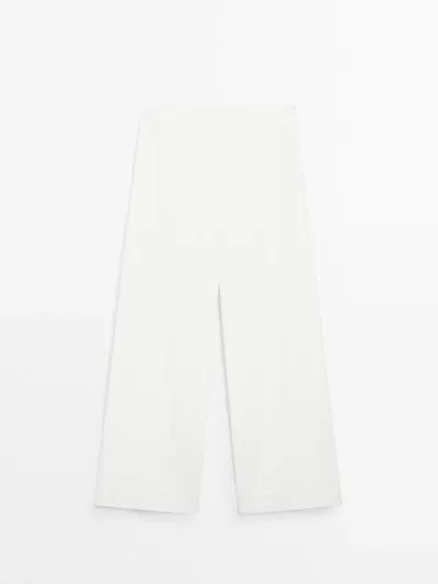 Брюки марки MASSIMO DUTTI с высокой талией - STUDIO
