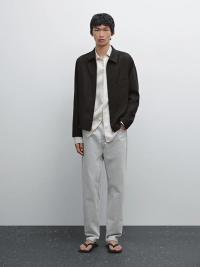 Massimo Dutti Джинсы свободного кроя купить с доставкой.