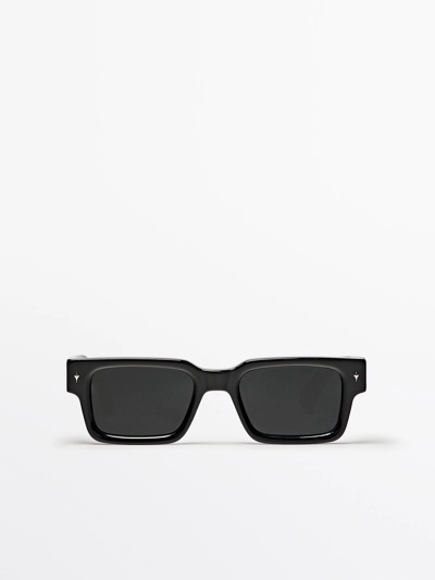 Massimo Dutti Прямоугольные солнечные очки