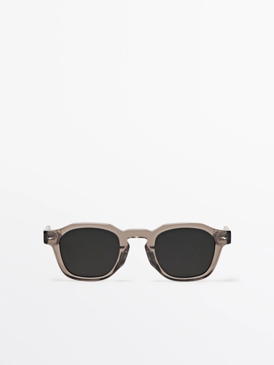 Massimo Dutti Очки с геометрическим узором