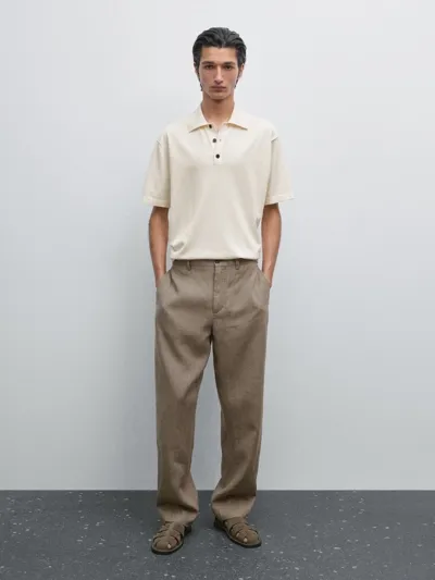 Поло из 100% хлопка в стиле REGULAR FIT