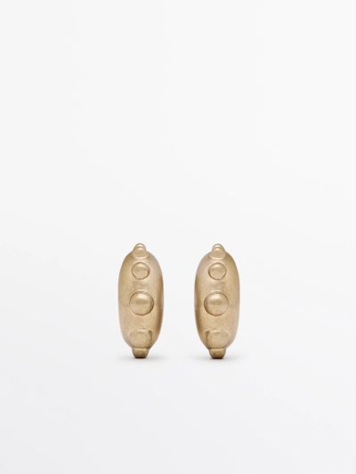 Massimo Dutti Серьги-кольца BUBBLE