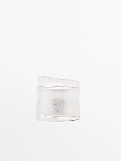 Massimo Dutti Кольцо из металла ALMOND купить с доставкой.