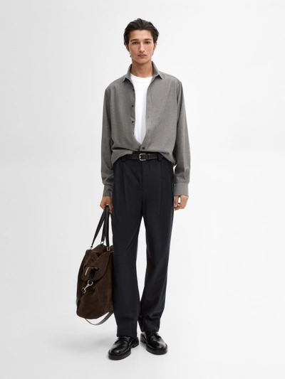 100% COTTON TWILL SHIRT