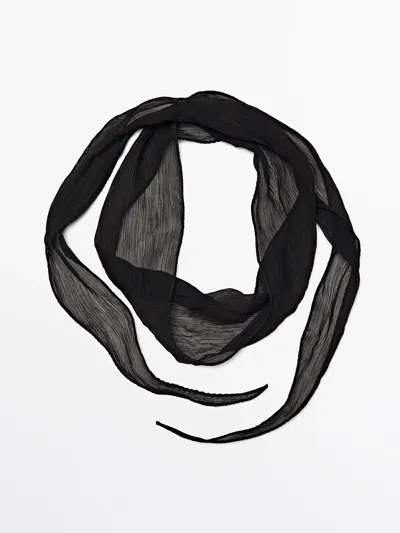 TIE SCARF