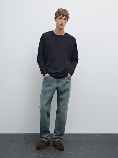 Massimo Dutti Свитер из 100% мериносовой шерсти