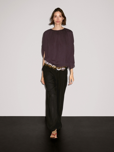 Massimo Dutti Короткая двухслойная накидка купить с доставкой.