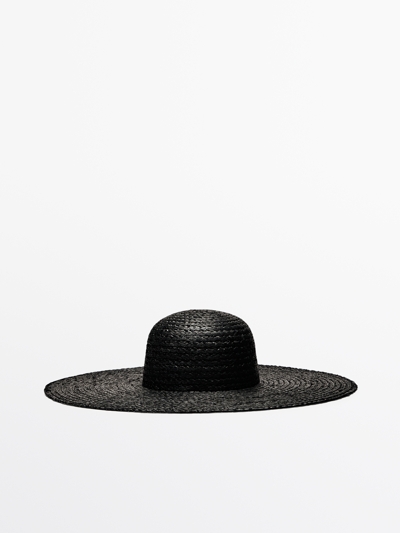 Massimo Dutti Соломенная шляпа RAFFIA купить с доставкой.