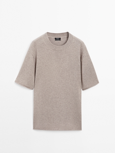 Massimo Dutti Свитер большого размера из 100% кашемира