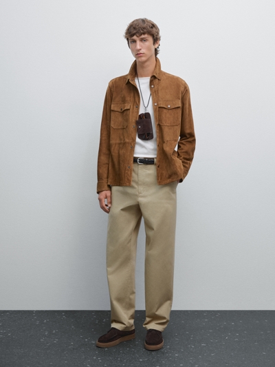 Massimo Dutti Брюки с карманом-пластроном купить с доставкой.