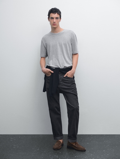 Massimo Dutti Джинсы SELVEDGE FIT купить с доставкой.