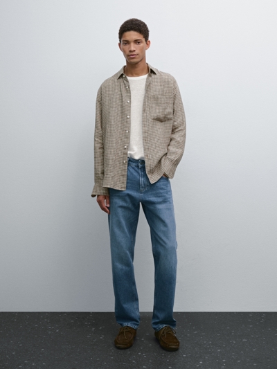 Massimo Dutti Джинсы свободного кроя купить с доставкой.
