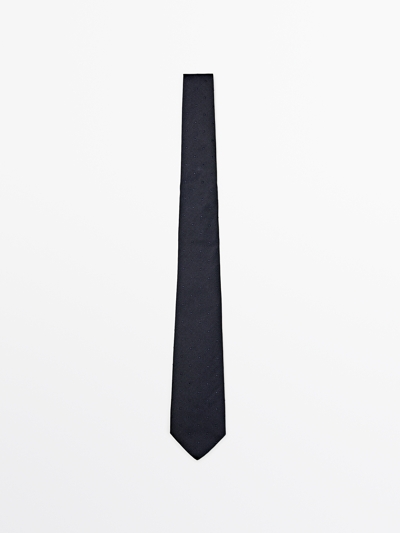 Massimo Dutti Галстук из 100% шелка купить с доставкой.