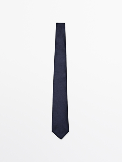 Massimo Dutti Галстук из 100% шелка купить с доставкой.