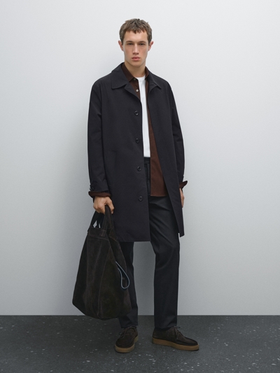 Massimo Dutti Хлопковые брюки с узким кроем купить с доставкой.
