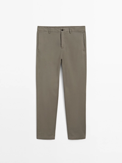 Брюки SLIM FIT с текстурой