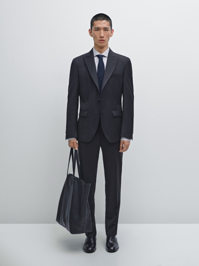 Massimo Dutti Классические шерстяные брюки для костюма купить с доставкой.