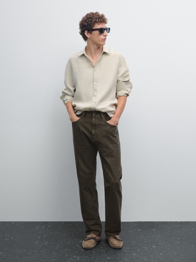 Massimo Dutti Рубашка с регулярной посадкой MALTINTO