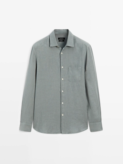Рубашка с карманом REGULAR FIT