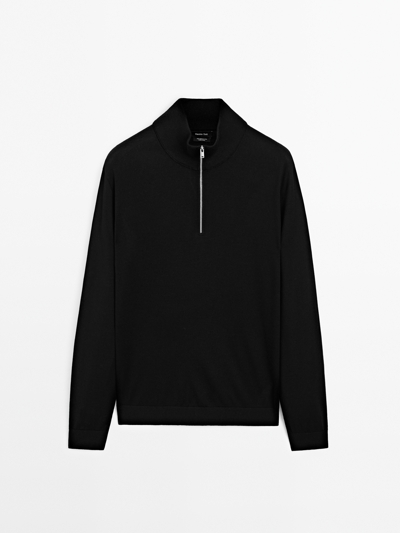 Massimo Dutti Свитер с застежкой-молнией купить с доставкой.
