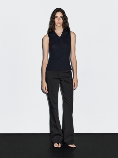 Massimo Dutti Водолазка с воротником и рельефной отделкой