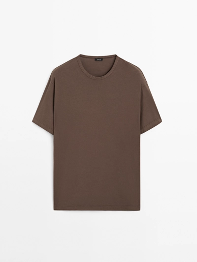 Футболка с короткими рукавами в стиле WORN EFFECT