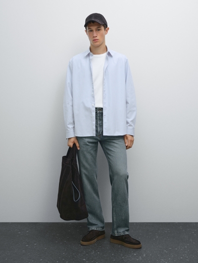 Massimo Dutti Рубашка из 100% хлопка с обычной посадкой