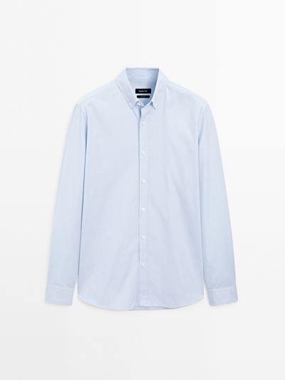 Massimo Dutti Рубашка OXFORD с регулярной посадкой