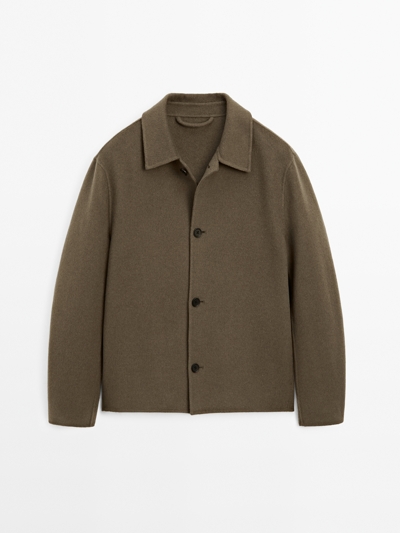 Massimo Dutti Пиджак из шерстяной смеси