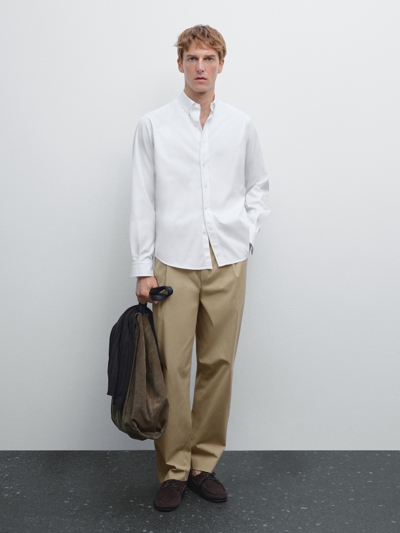 Massimo Dutti Рубашка REGULAR FIT OXFORD