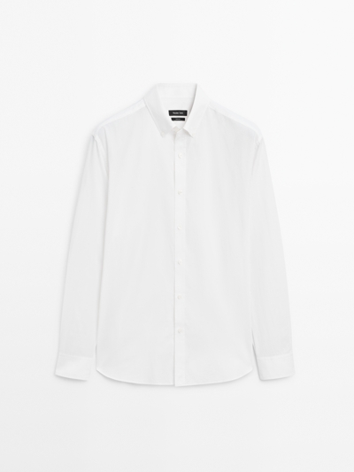 Massimo Dutti Рубашка из 100% хлопка с регулярной посадкой купить с доставкой.