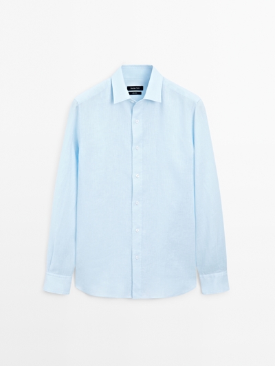 Massimo Dutti Рубашка из 100% льна