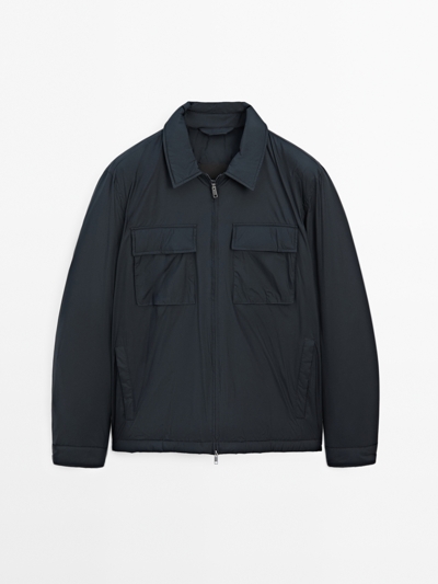 Massimo Dutti Куртка с легким подкладом, отталкивающим воду купить с доставкой.