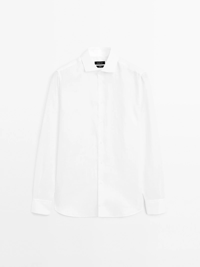 Рубашка SLIM FIT из 100% льна