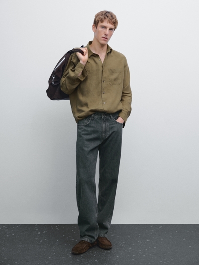 Massimo Dutti Джинсы с широкими штанинами купить с доставкой.