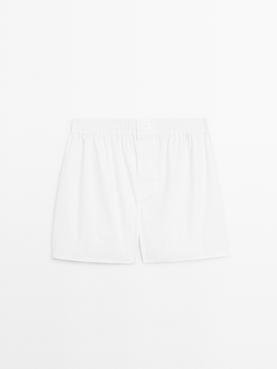 Massimo Dutti Мужские трусы из 100% хлопка купить с доставкой.