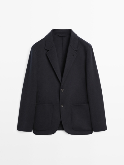 Massimo Dutti Пиджак из шерстяной смеси
