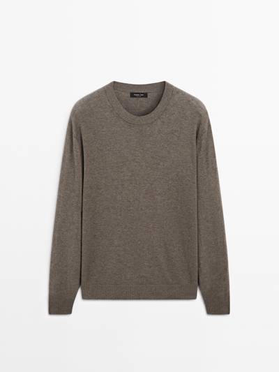 Massimo Dutti Водолазка из трикотажа с круглым вырезом купить с доставкой.