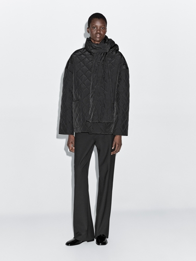 Massimo Dutti Легкая куртка с деталями шарфа