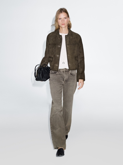 Massimo Dutti Джинсы с широкими штанинами и средней посадкой купить с доставкой.