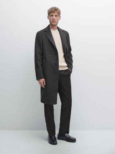 Massimo Dutti Брюки из 100% шерсти шерсти