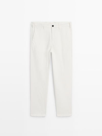 Massimo Dutti Брюки из вельвета в обтягивающем фасоне купить с доставкой.