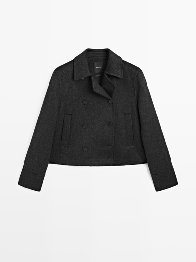 Massimo Dutti Короткое пальто из искусственного меха