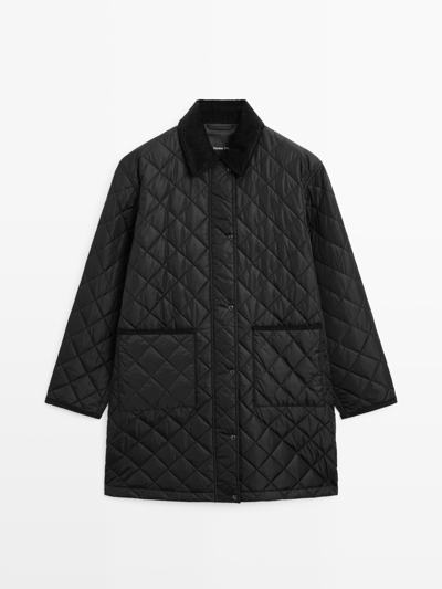Massimo Dutti Легкая пуховая куртка с водоотталкивающим покрытием купить с доставкой.