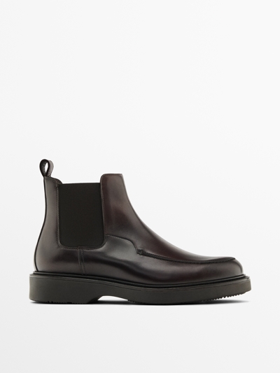 Massimo Dutti Ботинки на резиновой подошве с мокасинами купить с доставкой.