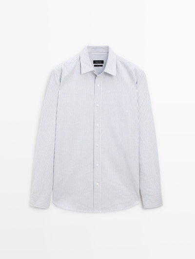 Massimo Dutti Рубашка в полоску REGULAR FIT