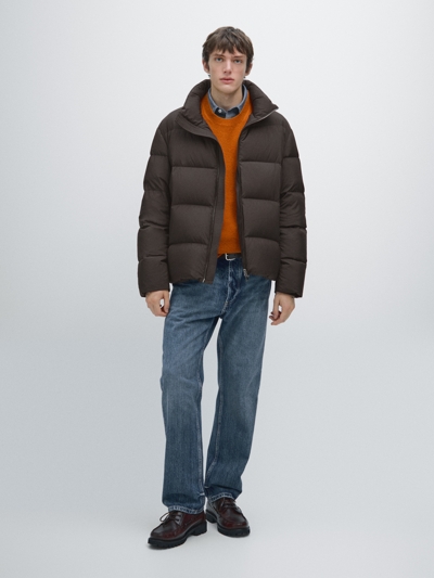 Massimo Dutti Пуховик с водоотталкивающей отделкой