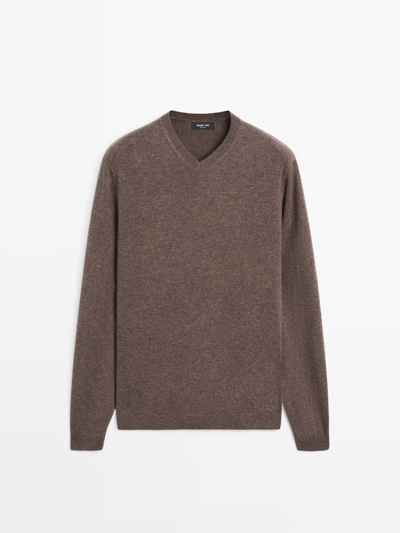 Massimo Dutti Водолазка из шерстяно-хлопкового микса